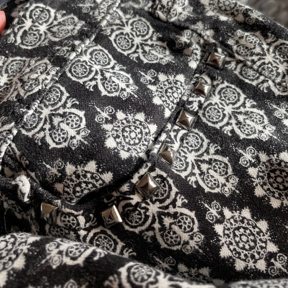 Custo Barcelona velour patterned skinnies - Picture 14 of 14